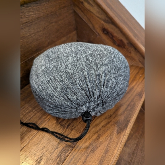 Travel Pillow Memory Foam CVOHO Gray Graphite New Never Used - Picture 8 of 9